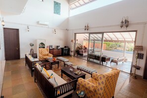 Living area - ama Stays & Trails Mirayan, Nashik (Trimbak)