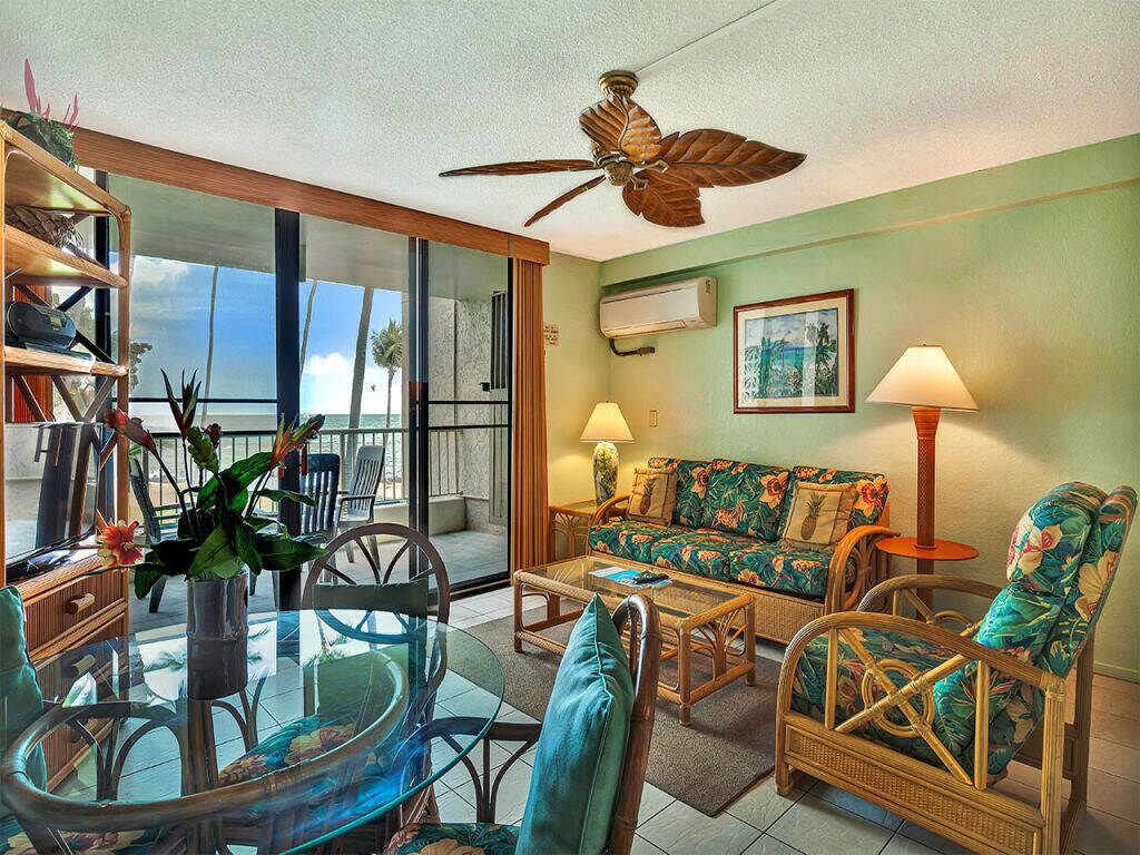 Tropical Theme W/Ocean View Lanai and A/C-Kona Reef