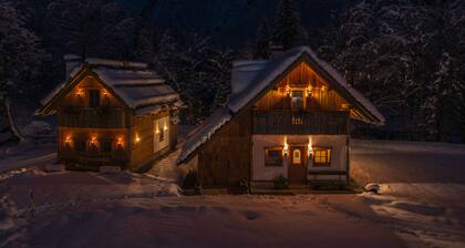 ALPIK Chalets - Bohinj - Chalet ZLATOROG - Mountain&River view, Fireplace, Sauna