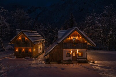 ALPIK Chalets - Bohinj - Chalet ZLATOROG - Mountain&River view, Fireplace, Sauna