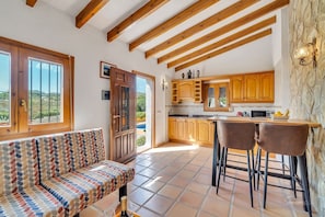 Cabaña Premium | Área de sala de estar
