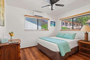 2 bedrooms, iron/ironing board, travel crib, free WiFi