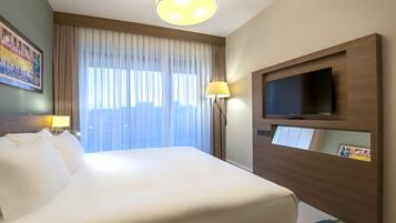 1 bedroom, in-room safe, iron/ironing board, travel crib