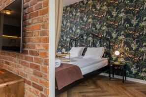 1 bedroom, bed sheets - Wałowa Apartment Gdańsk Downtown (Gdansk)