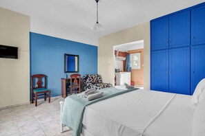 1 makuuhuone, ilmainen Wi-Fi, vuodevaatteet