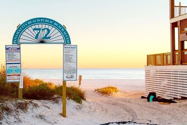 Beach nearby