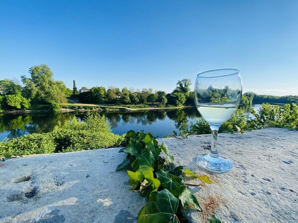 Vue depuis l’hébergement 