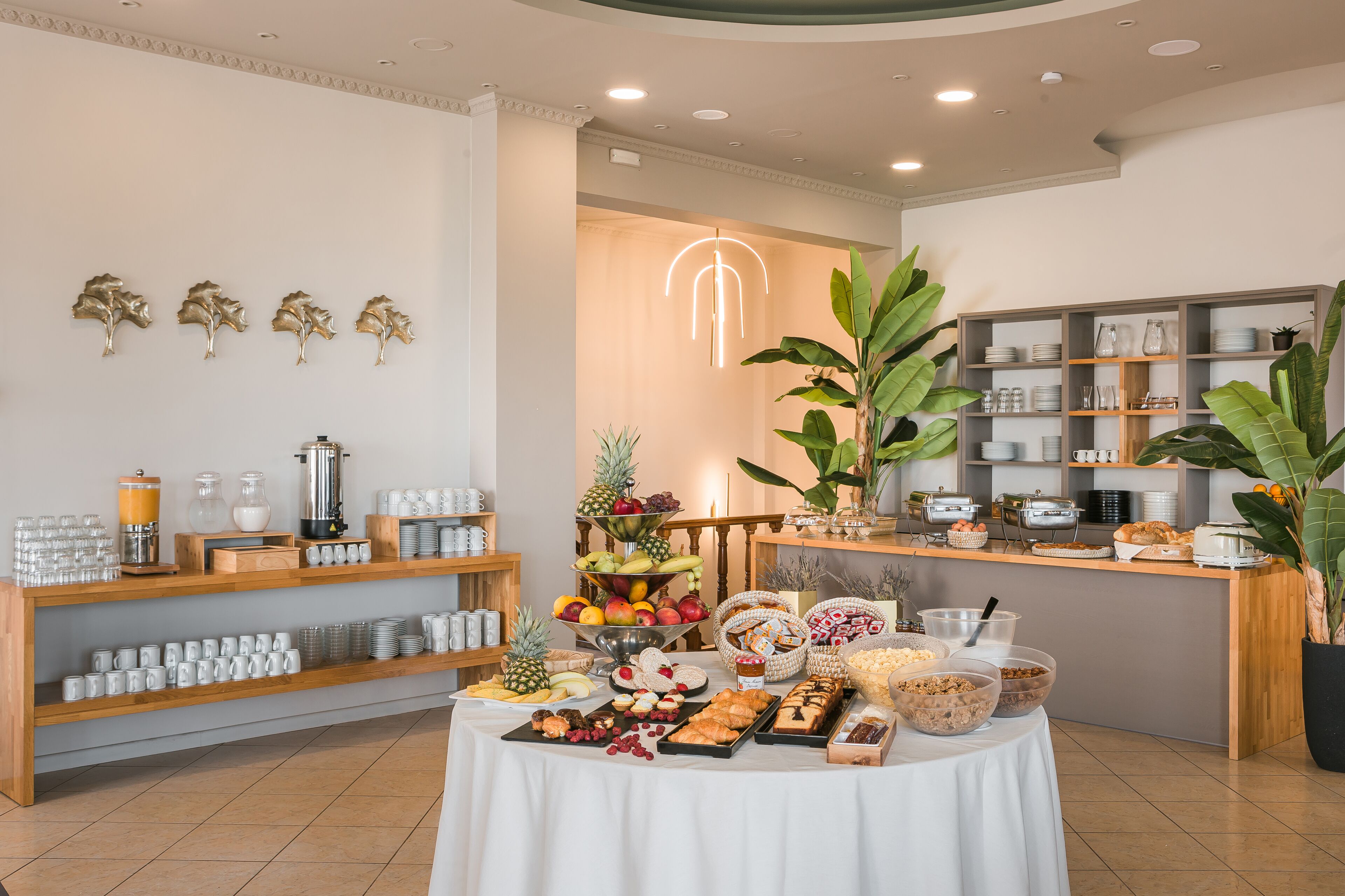 Petit déjeuner buffet compris tous les jours