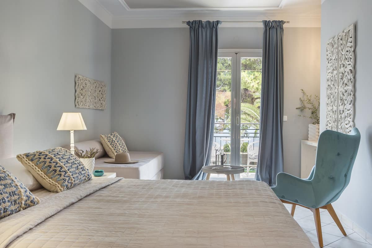 Junior Suite Sea View | 1 slaapkamer, pillowtop-bedden, een kluis op de kamer