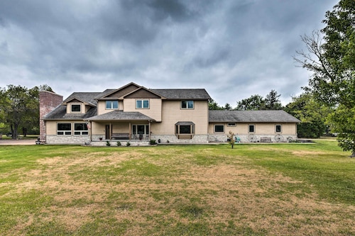 Massive Peck Home w/ Woods & Creek to Explore