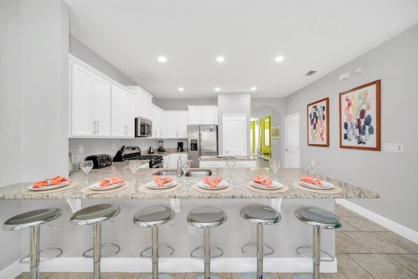 Villa, 6 chambres | Cuisine privée