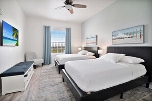 Condo, 3 Bedrooms | 3 bedrooms, pillowtop beds, desk, iron/ironing board