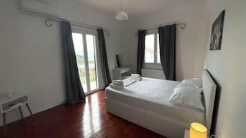 2 bedrooms, iron/ironing board, travel crib, WiFi