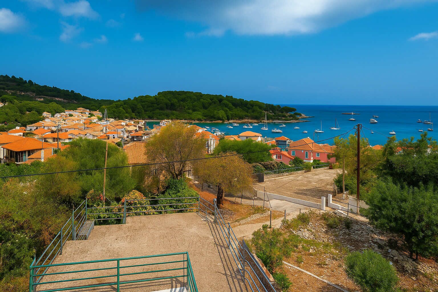 Vista desde la propiedad