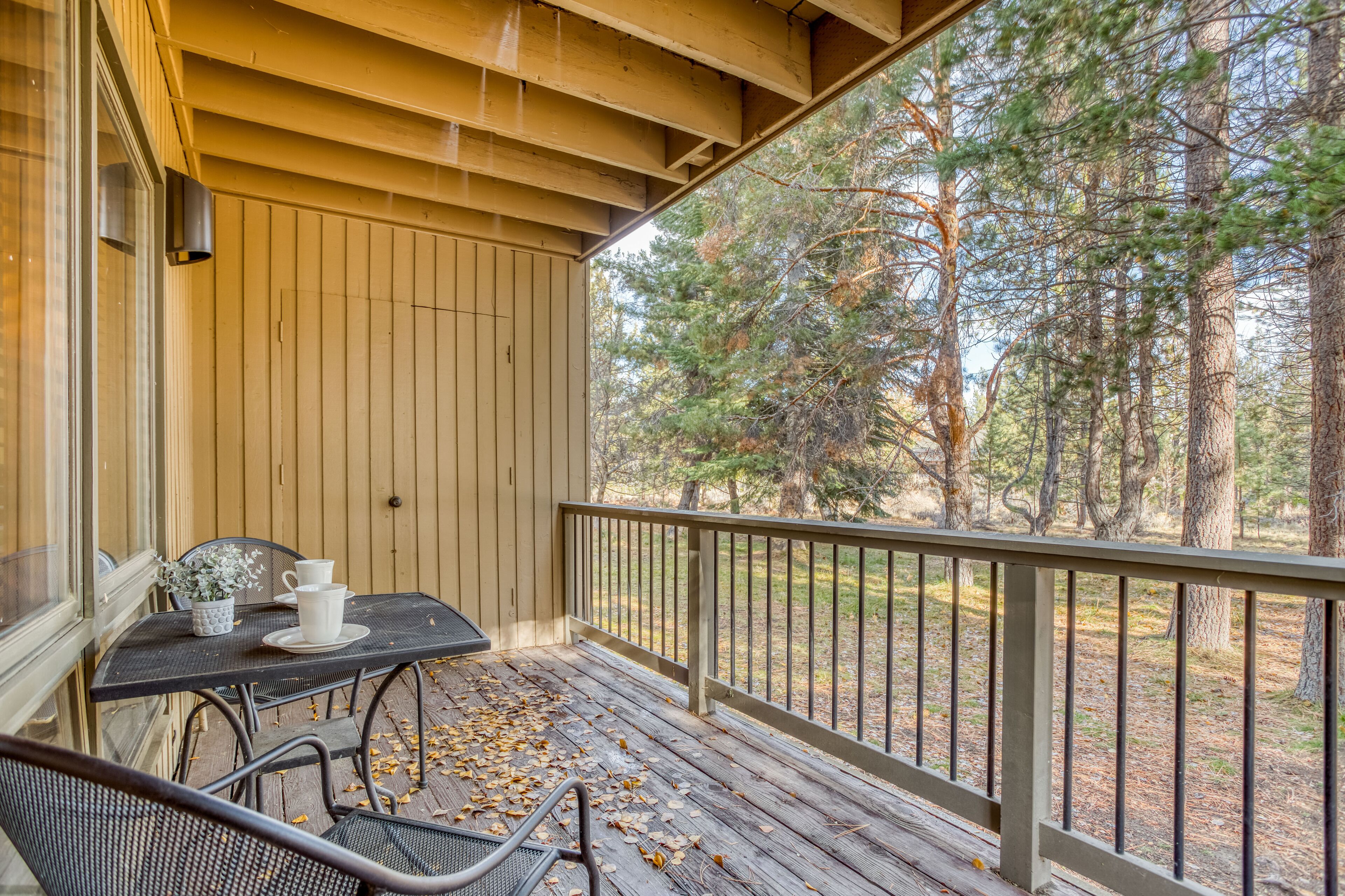 Location and Privacy in Lower-Level Condo with Mt. Bachelor Village Amenities!