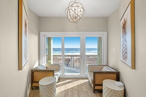Interior - Resting Beach Place by GSVR | Beachfront Home w/ Pool, Game Room/Theater + FREE Activities/Golf (Gulf Shores)