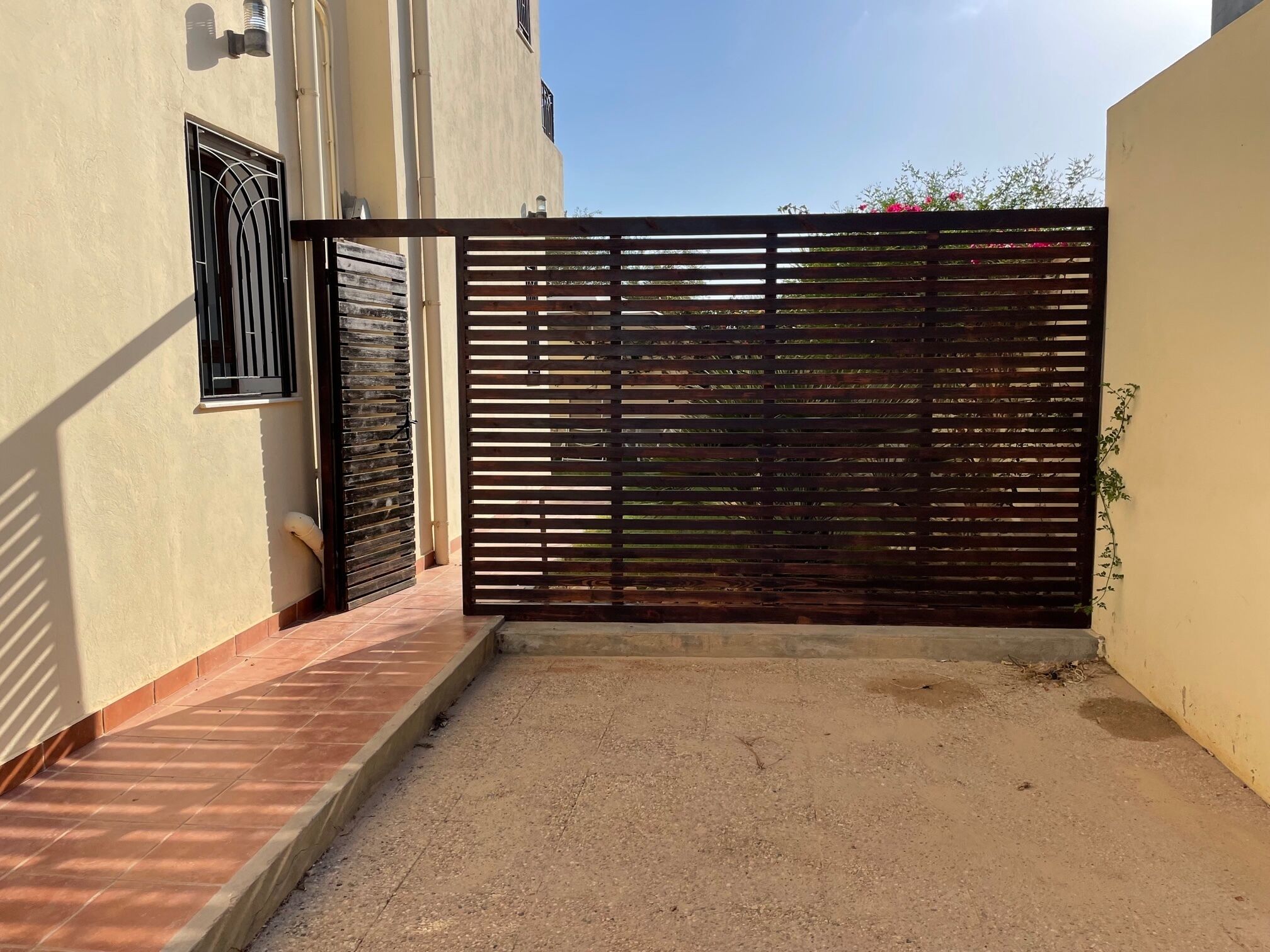 Enceinte de l’hébergement