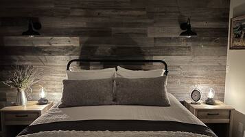 1 makuuhuone, työpöytä, silitysrauta/-lauta, ilmainen Wi-Fi