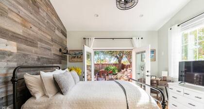 Private Garden Cottage Near Solvang / Waterfall & Koi Pond / Wine Country