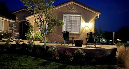 Solvang/Buellton area holiday/ vacation upscale Rental w/ patio, grill