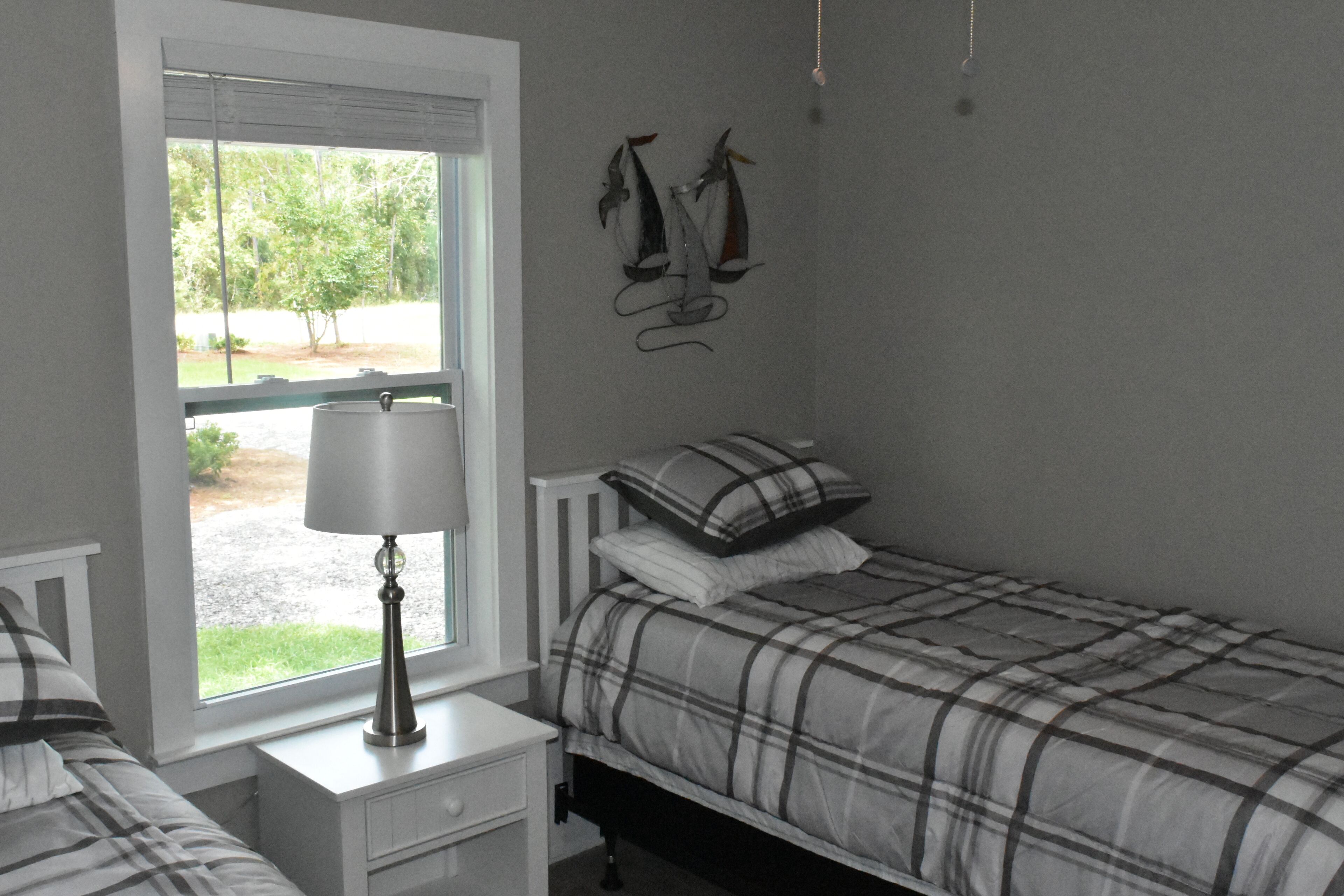 Waterfront house with beautiful views of Perdido Bay facing Florida.