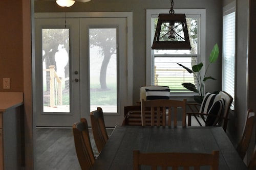Waterfront house with beautiful views of Perdido Bay facing Florida.