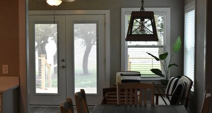 Waterfront house with beautiful views of Perdido Bay facing Florida.