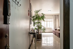 Apartment | Living area | 40-inch LCD TV with cable channels, TV