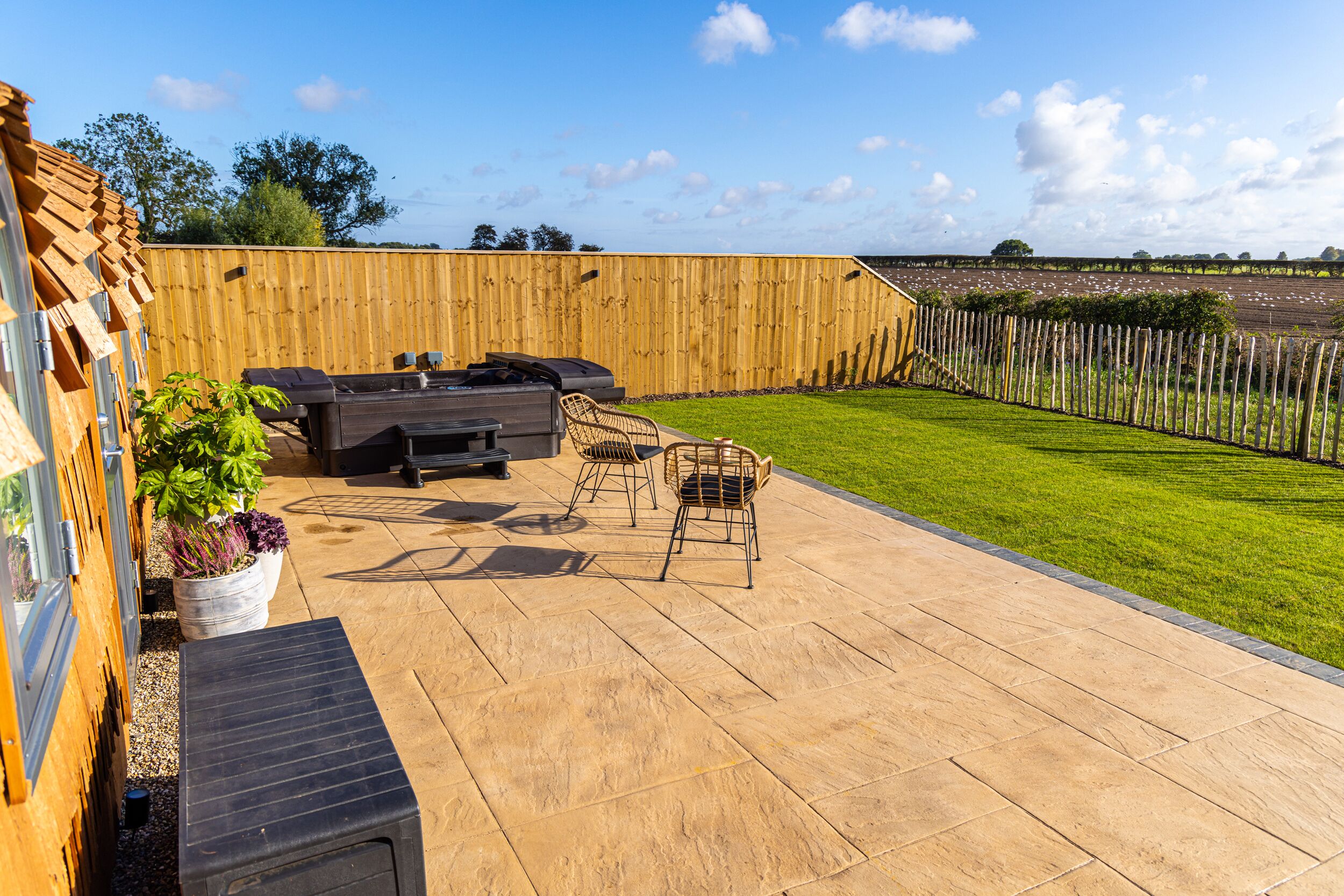 Áreas de la propiedad