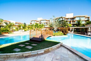 56-inch LED TV with cable channels, TV - BEACH PARK PALM - COBERTURA LUXO (Aquiraz)