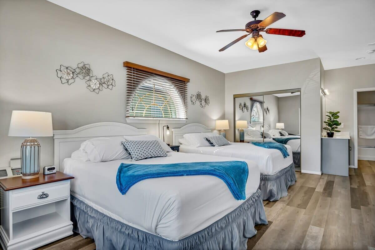 3 bedrooms, iron/ironing board, travel crib, WiFi