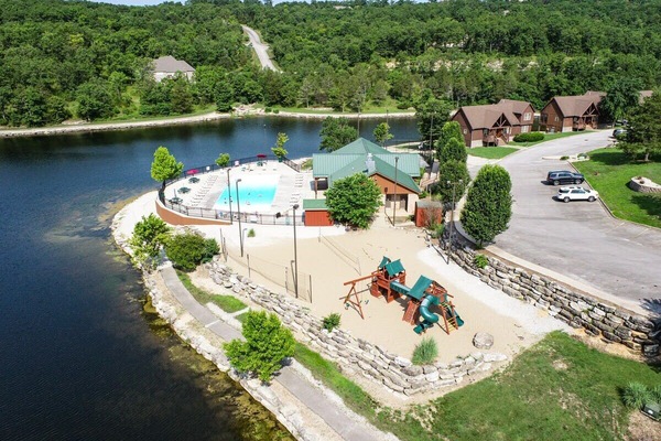 Some of the best community amenities are just around the corner from the cabin!