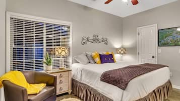 2 bedrooms, iron/ironing board, travel cot, WiFi