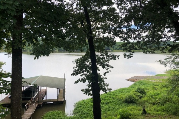 Summer view from the back deck