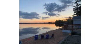 Log Cabin on the Beach