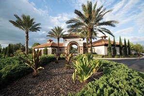 Enceinte de l’hébergement