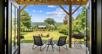 Spacious Winter Retreat w/ Hot Tub, Games, Fire Pit & Scenic Hilltop Views!