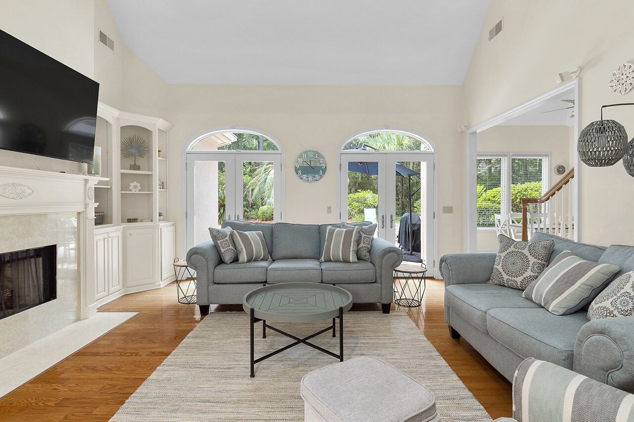 Pet-Friendly Sea Pines House with Private Pool, Quiet Backyard, Near Beach/Golf