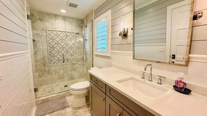 Hårtørrer, håndklæder