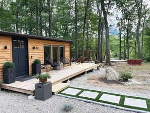 Terrace/patio - Luxury Tiny Home In Niantic (East Lyme)