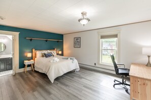 6 chambres, bureau, lit parapluie, Wi-Fi gratuit