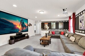Televisión y reproductor de DVD 