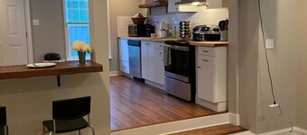 Newly renovated backhouse in the heart of Memphis' historic Evergreen District.