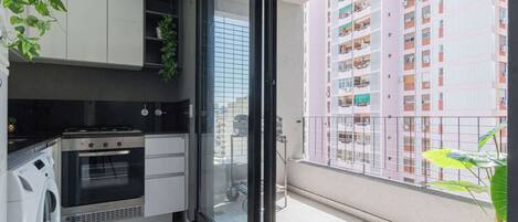 Microwave, coffee/tea maker, toaster, cookware/dishes/utensils