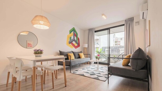 TV, offices - MOT Rentals + Araoz 'C' - 1 Bd in Palermo Soho (Palermo)