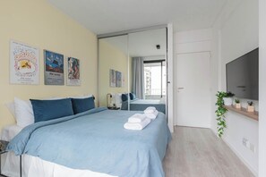 1 bedroom, iron/ironing board, WiFi, bed sheets
