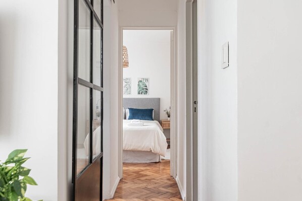 1 Schlafzimmer, Schreibtisch, Bügeleisen/Bügelbrett, WLAN