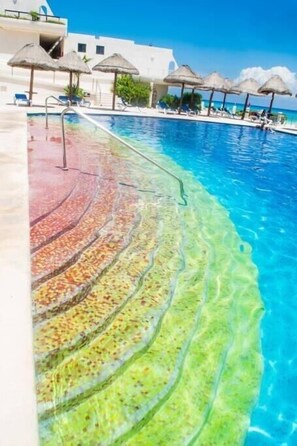 Pool - Villas Marlin Cancun beach studio (Cancún)