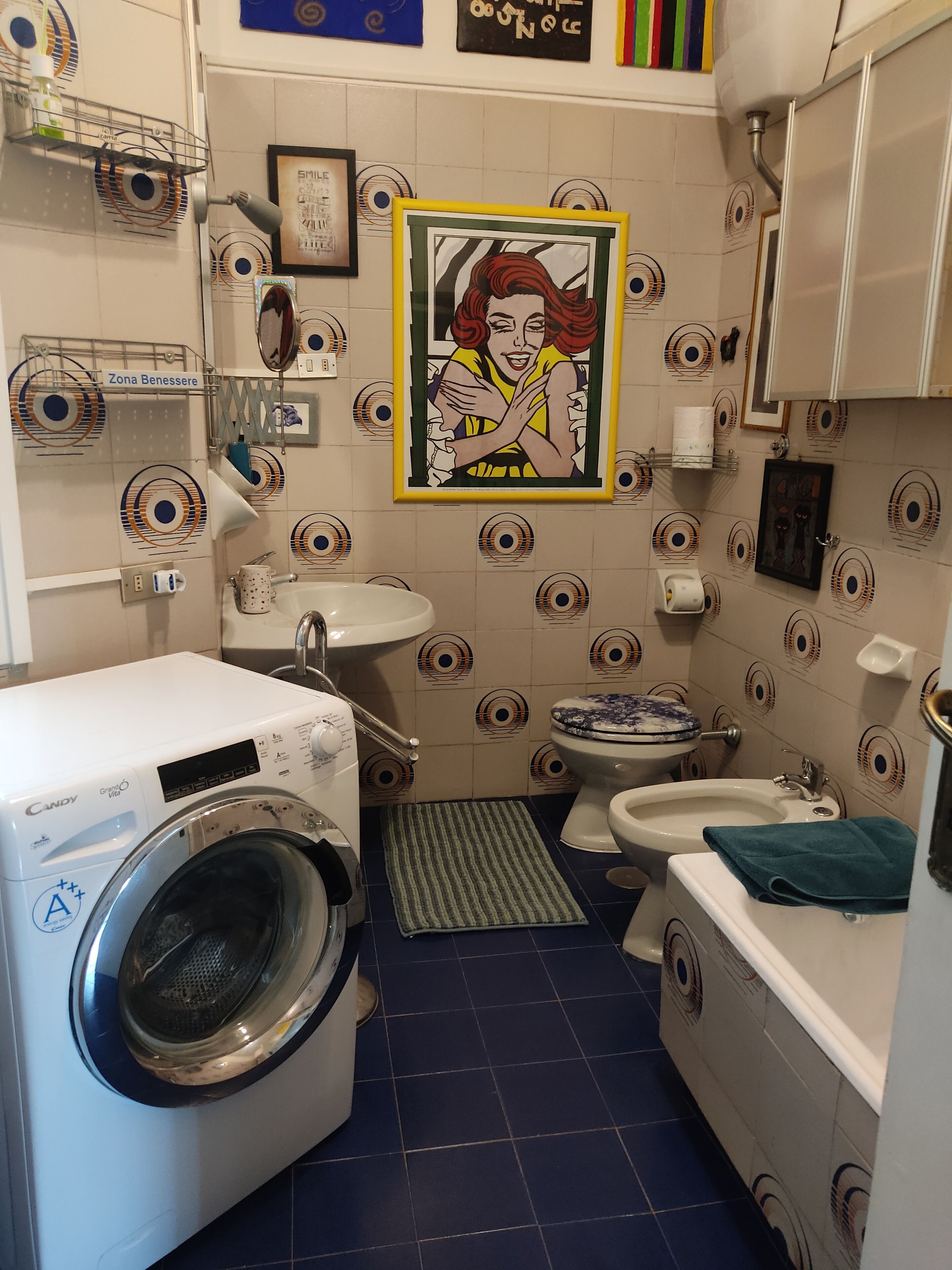 Attico con terrazzo tropicale