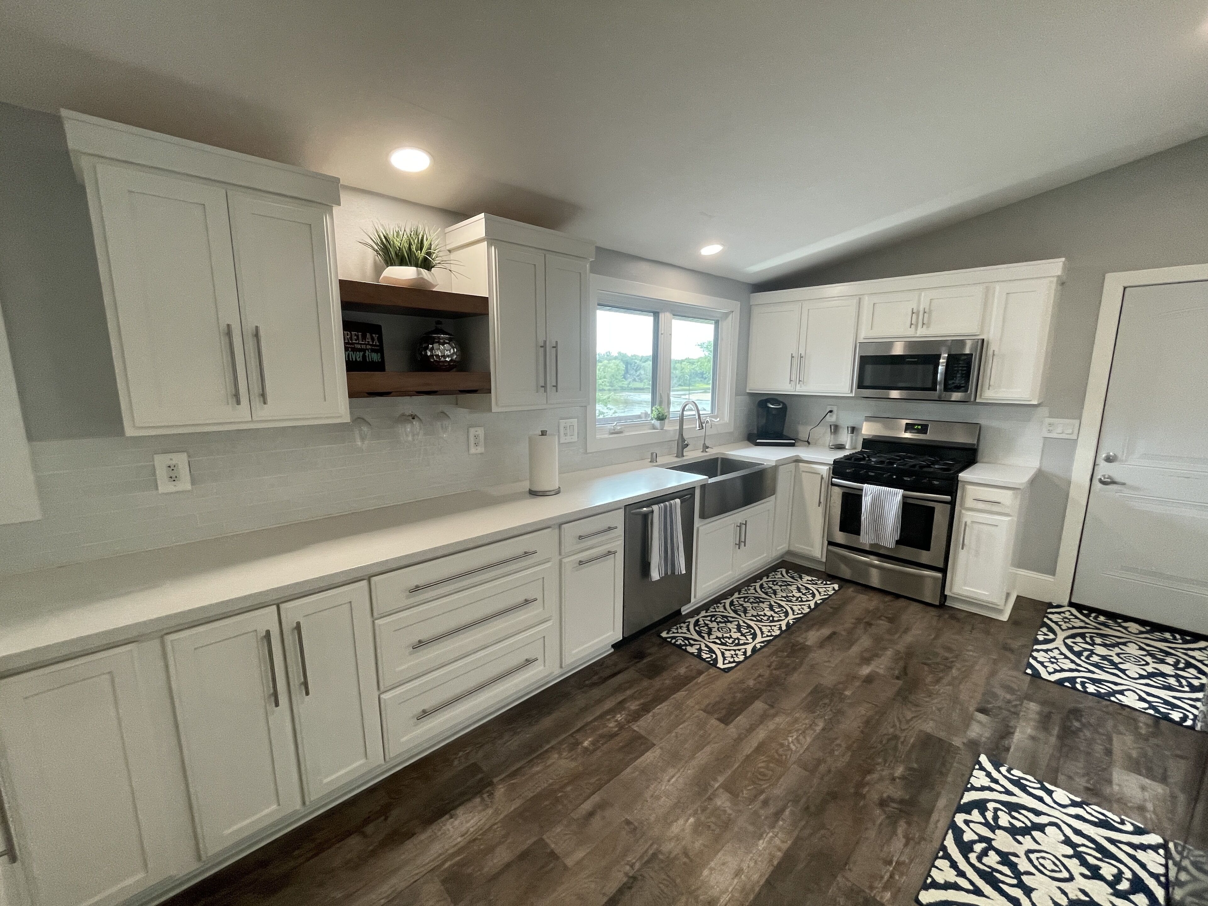 Serenity awaits at this secluded riverfront property